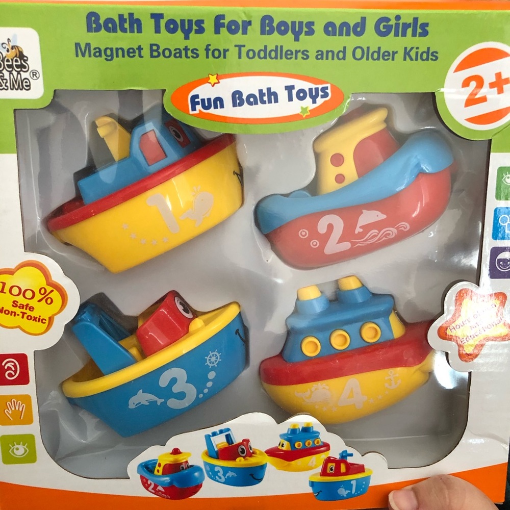 🆕 new unopened Infant boat bath toys